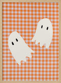 Playful Halloween Ghosts Halloween Wall Art Print
