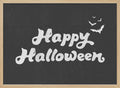 Happy Halloween Bats Halloween Wall Art Print