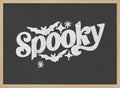Spooky Halloween Bats Halloween Wall Art Print