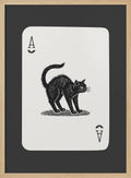 Halloween Ace - Cat Halloween Wall Art Print