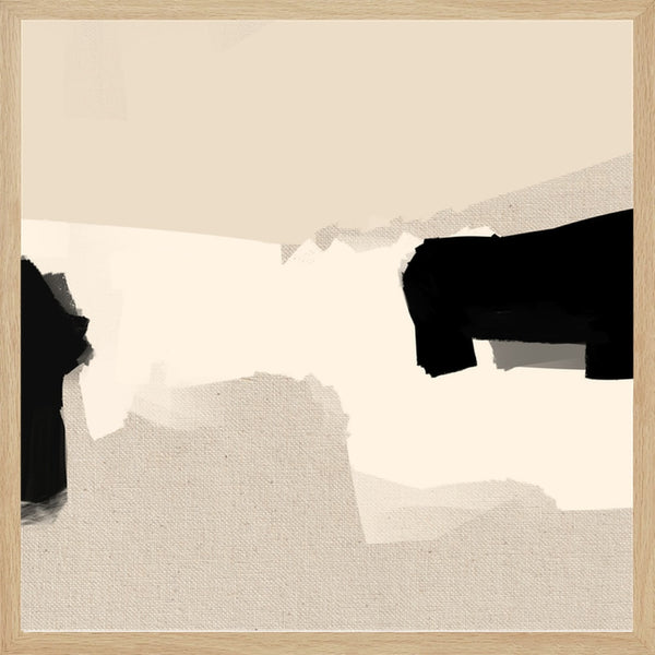Neutral Tones Abstract Forms