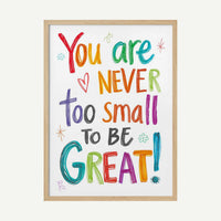 Colorful Greatness Message
