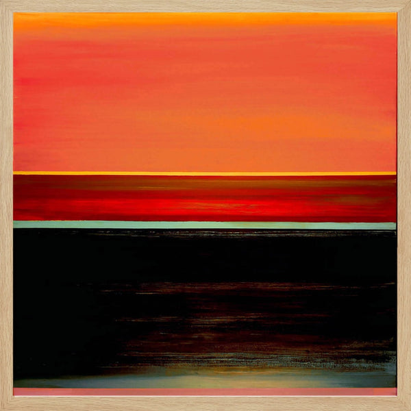 Vibrant Sunset Horizon
