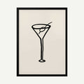 Martini Glass Sketch