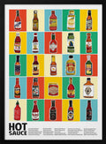 Colorful Hot Sauces