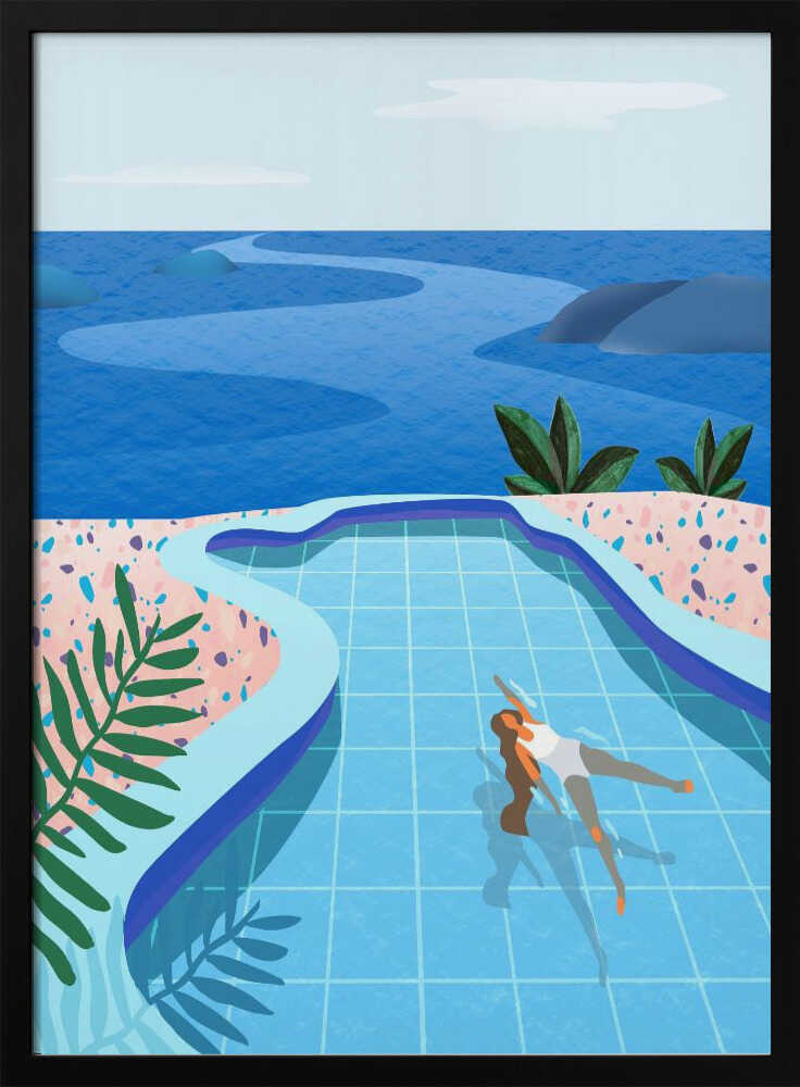 Girl in Pool