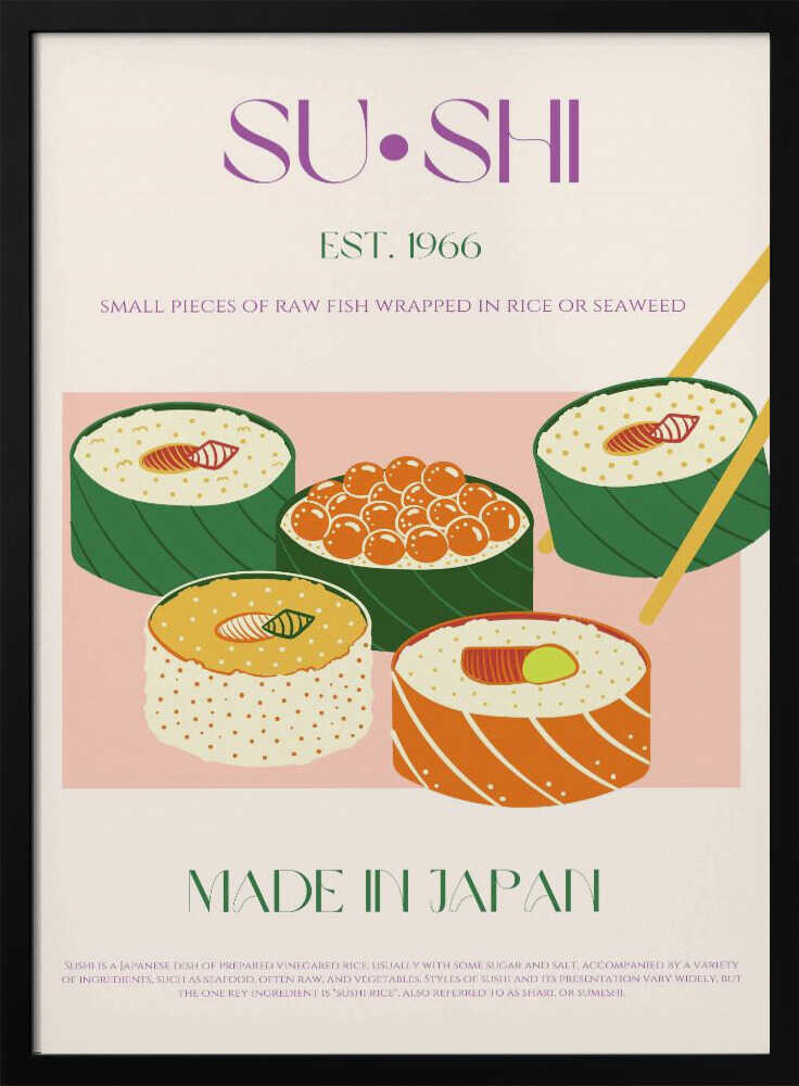 Fresh Sushi Rolls