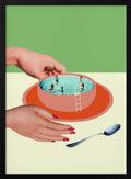 Surreal Pool in a Bowl
