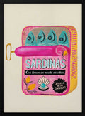 Whimsical Pink Sardines