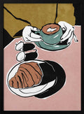 Croissant et café au lait