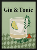 Gin and Tonic Cocktail