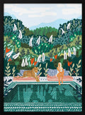Leopard Poolside Oasis