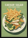 Caesar Salad with Fries