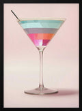 Colorful Martini Glass