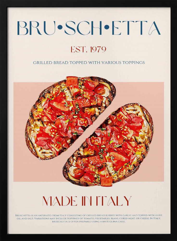 Authentic Italian Bruschetta