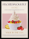 Fresh Fruit Frozen Yogurt