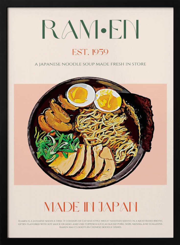 Japanese Ramen Bowl