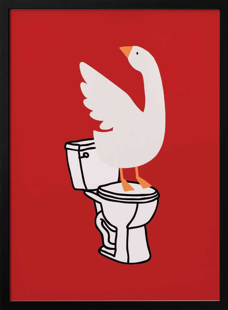Silly Goose Toilet