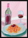 Spaghetti and Red Wine