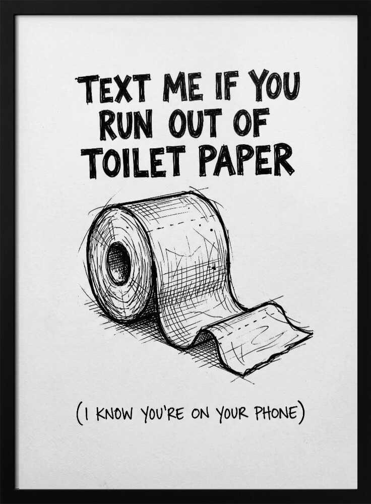 Text Me Toilet Paper