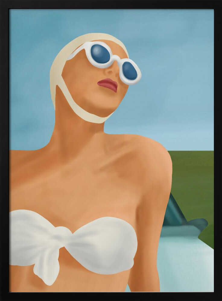 Retro Summer Swimmer