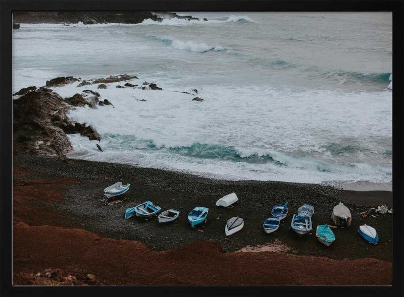 Boats on Dark Shore