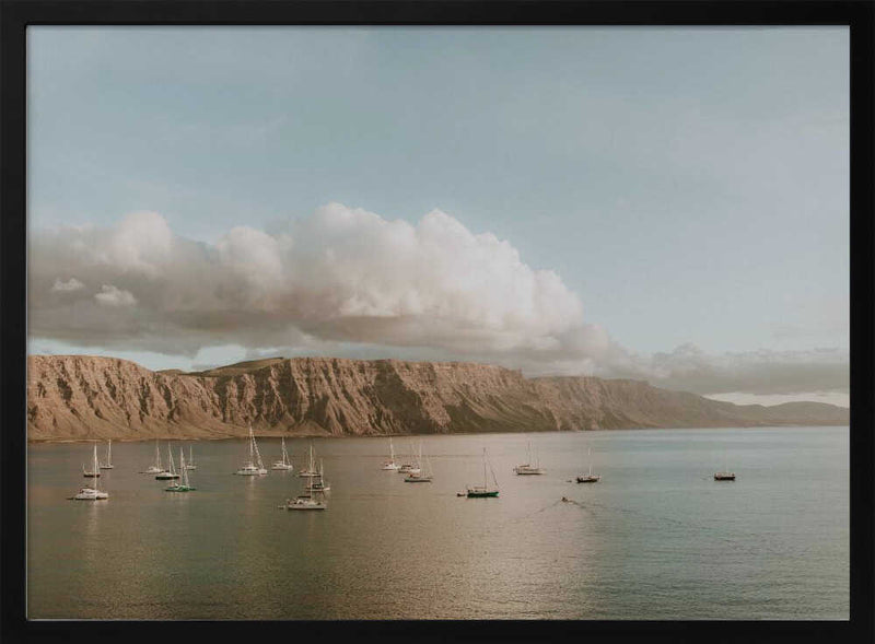 Serene Sailboat Bay