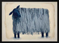 Textured Blue Sheep