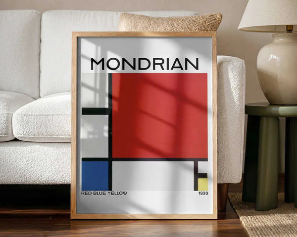 Composition with Red, Blue, and Yellow 1930 Piet Mondrian