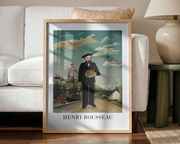 Self Portrait 1890 Henri Rousseau