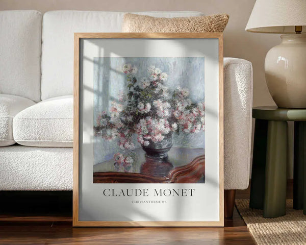 Chrysanthemums Claude Monet