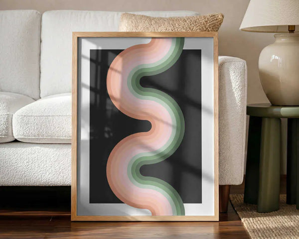 Retro Wavy Gradient Elena Ristova