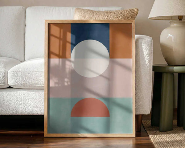 Geometric Color Block Elena Ristova