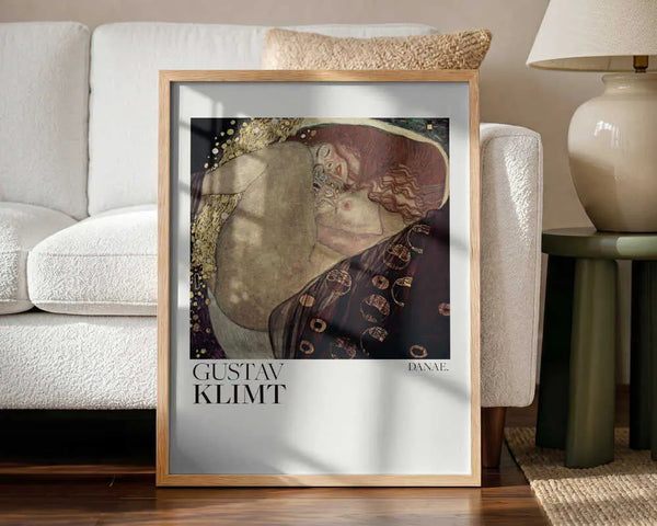 Danae (1907 1908) Poster Gustav Klimt