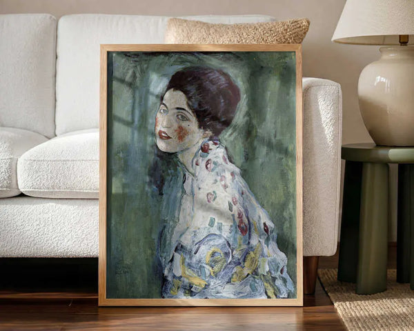 Porträt Einer Dame (1916–1917) Gustav Klimt