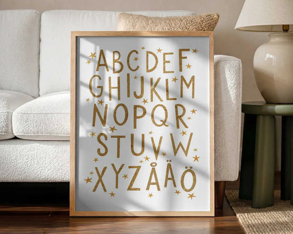 Golden Star Alphabet EMELIEmaria