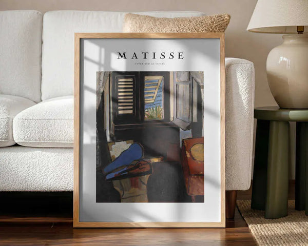 Intérieur Au Violon Henri Matisse