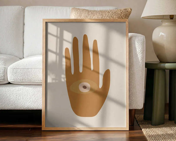 Mystic Hand Eye City Art