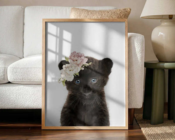 Black Panther Flower Crown Lila & Lola