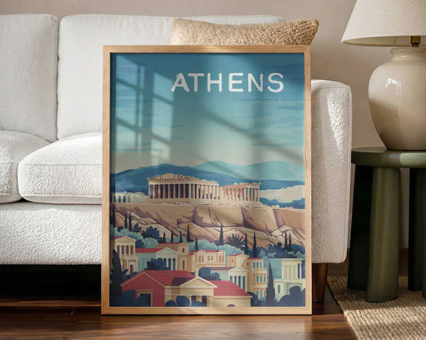 Athens Acropolis Vista Andreas Magnusson