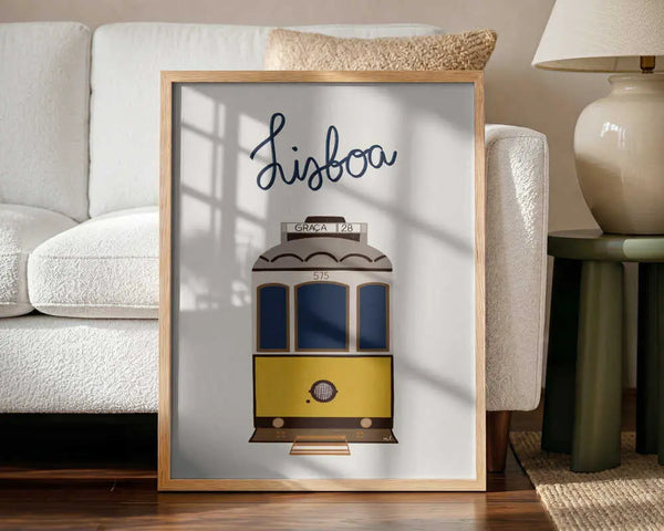 Iconic Lisbon Tram Menina Lisboa