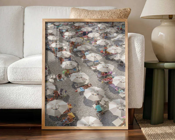 Crowded Summer Beach Day Henrike Schenk