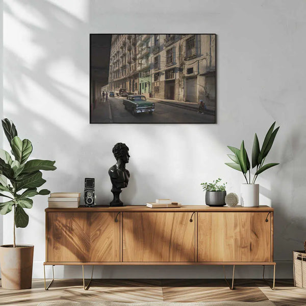 Vintage Car in Havana Art Print UK — Vintage Vibrant Wall Art — Living Room — Wall It All Prints