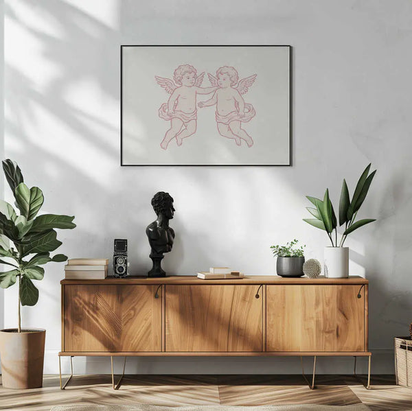 Delicate Pink Cherubs Andreas Magnusson