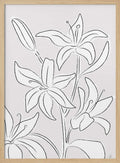 Minimalist Lily Blooms