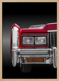 Red Classic Car Front