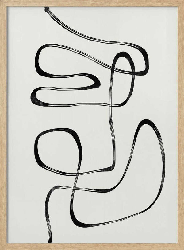Untitled Art Print UK — Abstract Vibrant Wall Art — Office — Wall It All Prints
