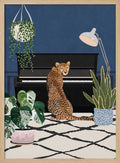 Cheetah By The Piano