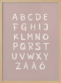 Scandinavian Alphabet Letters
