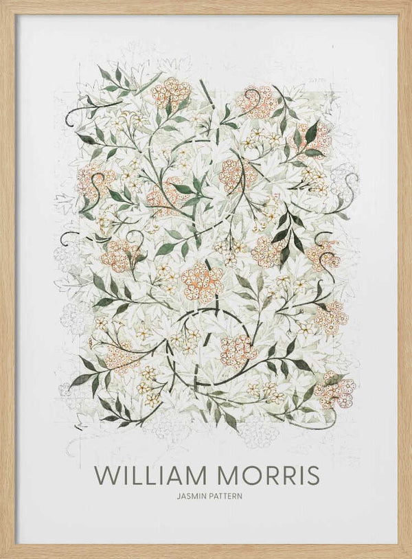 Jasmine Art Print UK — Botanical Vibrant Wall Art — Living Room — Wall It All Prints